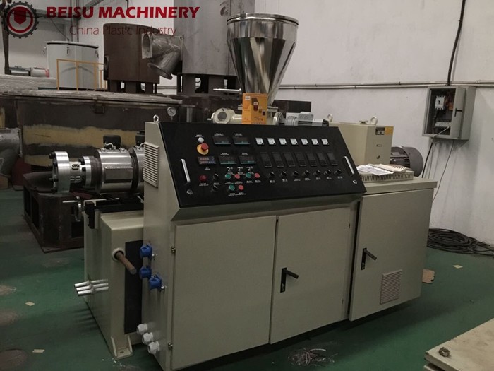 Lab High Precision Plastic Extrusion Machine SJ30 Single Screw Extruder Type