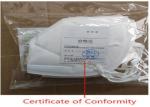 Non Woven 5 Plys BSI KN95 Protective Mask