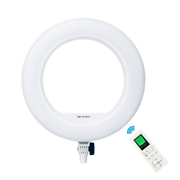 96w LCD Screen Photography Makeup LED Ring Light ABS Material Wireless Remote