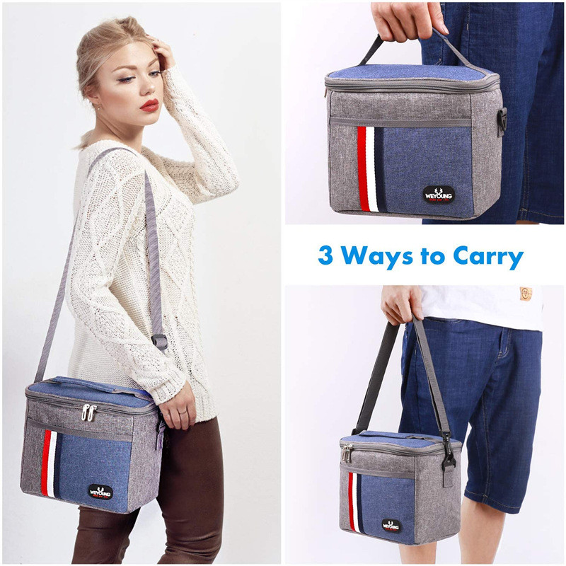 8000ML Thermal Cooler Lunch Bag With Insulated Oxford Cloth Interior