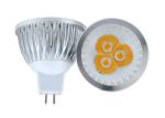 3000k Led Spot Bulbs Mr16 Aluminum 6063 Material With 45 Degree Beam Angle