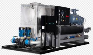 Wholesale 40HP Water Cooled Screw Chiller Industrial Process Water Chillers For Printing And BOPP Film Lamination Line from china suppliers