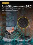 Industrial Construction Safety Shoes Black Leather Shoes For Men