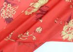 Anti Odor 100% Polyester Mattress Fabric Gold Powder Printing Warp Knitted