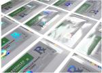 Holographic Prescription Vial Labels / Custom Adhesive Stickers Free Samples