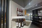 Single Sided Steel Supermarket Gondola Shelf Spray Paint Finish