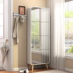 Elbow double layer 4 bucket shoe cabinet