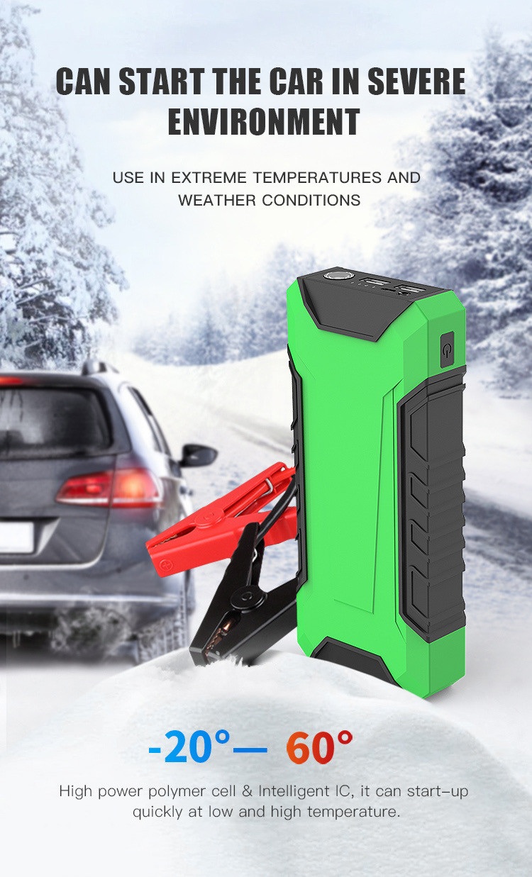 19V 1000 Amp Portable Jump Starter