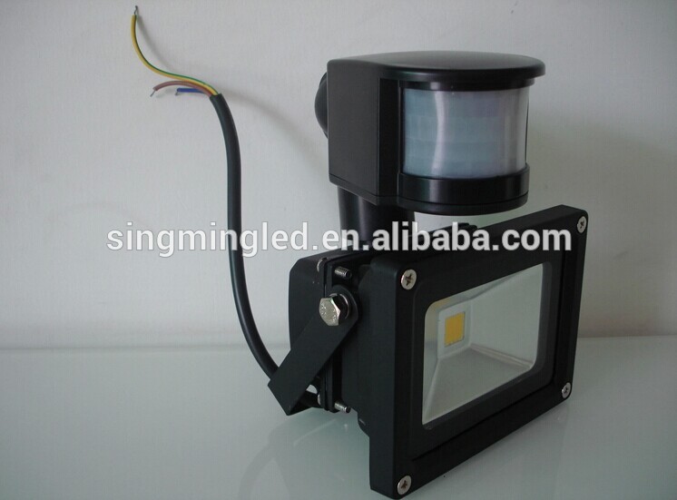 10w 30w Epistar Chip sensor led flood light IP65 outdoor led flood light CE RoSH certific