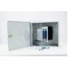 Buy cheap Indoor Cold rolled steel(SPCC) Wall Mounted Fiber Optic Distribution Box with 2 from wholesalers