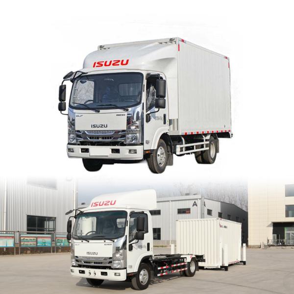 Exclusive Isuzu Mini 4*2 4 Ton 19cbm Diesel Demountable Body Wing Van Truck For