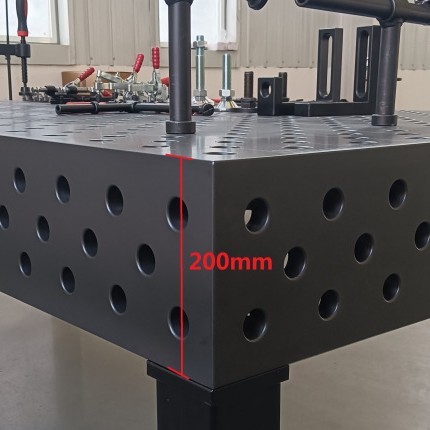 D28 3D Flexible Welding Table, including the production of heavy structures and parts
