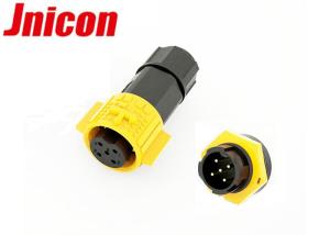 Wholesale 5 Pin Male Female Waterproof Power Plug With Socket Contacts Golden Plated from china suppliers