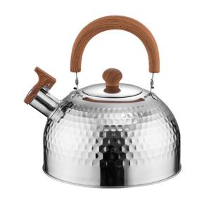 Wholesale 4L Stainless Steel Water Kettle Whistling Stovetop Tea Kettle With Wood Grain from china suppliers