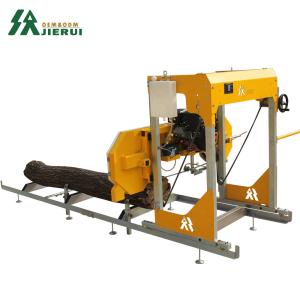 Wholesale Industrial Wood Cutting Portable Sawmill With Trailer Horizontal Band Sawing from china suppliers
