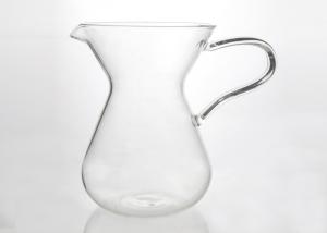 Wholesale Eco Friendly Handmade Antique Glass Coffee Pots 400ml Heatproof With Handle from china suppliers