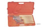Round Punch Wood Lathe Tool Sets SGS Spinning Wood Carving For Woodworking