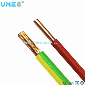 Wholesale Residential Wiring Round Wire PVC Insulation Copper Conductor H07V-U Electrical Cable from china suppliers