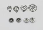 Exquisite Metal Shoelace Eyelets Silver Gold Customized Color For Ladies Shoes