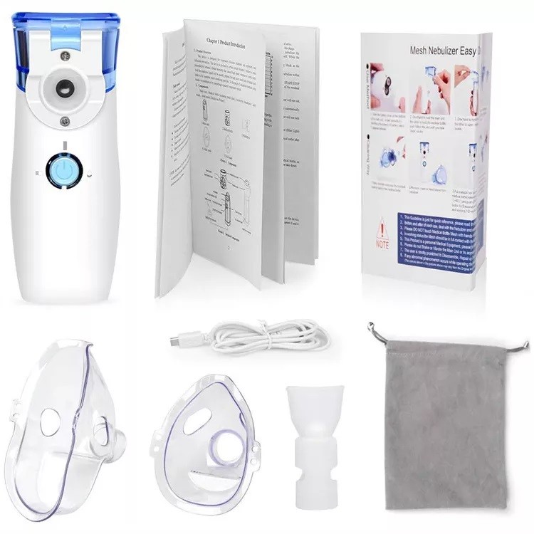 Portable Handheld Nebulizer Ultrasonic Portable Nebulizer Inhaler Mesh Nebulizer