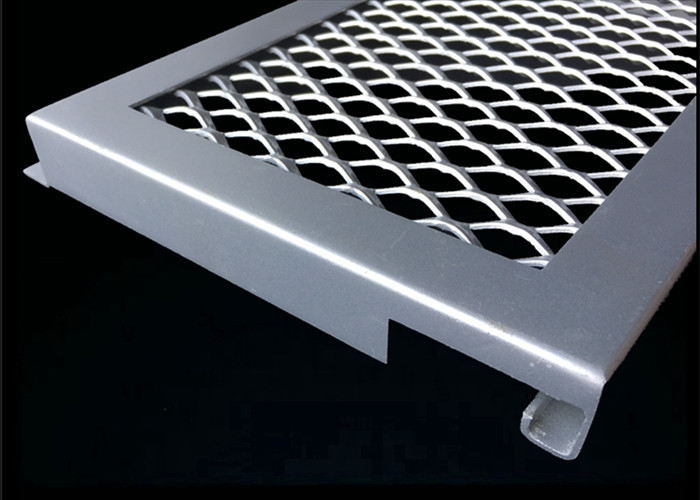 Expanded Type Decoration Aluminum Mesh Panel For Facade Cladding System 600X1000
