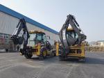 Wheeled Excavator Loader Shanmon 388h 4X4 2500kg Compact Backhoe Loader