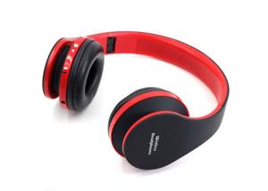 Wholesale Red / Black Waterproof Wireless Headphones Over Ear Type Noise Reduction from china suppliers