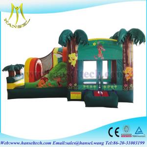 Wholesale Hansel top sale jungle infltable combo for commercial use from china suppliers