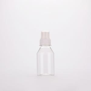 China 100ml PET Plastic Maple Syrup Bottles With Custom Color Cap on sale