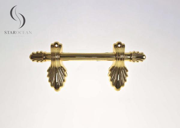 ABS Reinforced Plastic Coffin Handles Antique Golden Adult Coffin Handles P9004