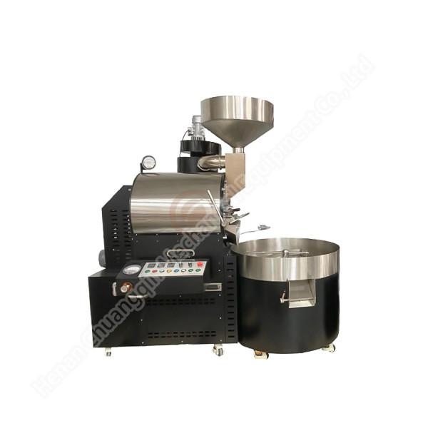 Stainless Steel Hot Air Coffee Roasting Machine / 15kg Coffee Roaster Single