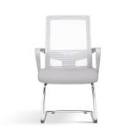 Gray Ergonomic visitor seating chair meeting chair mesh chair