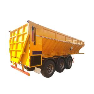 Wholesale Payload 60T Tipper Semi Trailer Conveyor Belt Dump Semi Trailer Vehicle from china suppliers