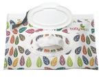 wet wipes tissue packing bag for baby, Eco-friendly lovely baby wet wipe bag