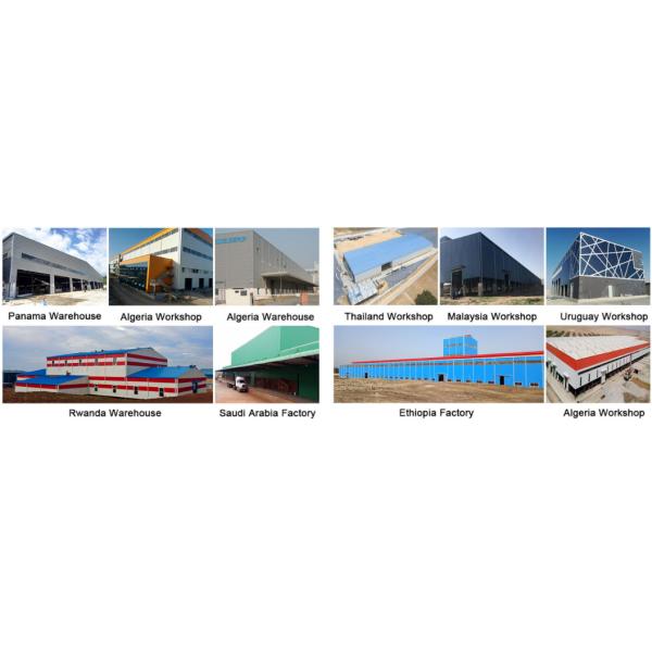 H-Section High Quality Customized Prefabricated Steel Workshop with Installation Services