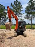 DH60-7 Doosan Mini Excavator With 0.2m3 Bucket Capacity 5550KG