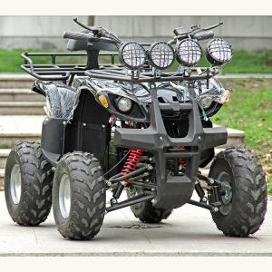 China Electric Atv Quad Bike 1500W / 2000W DC Brushless Motor With Four Bright Lights on sale