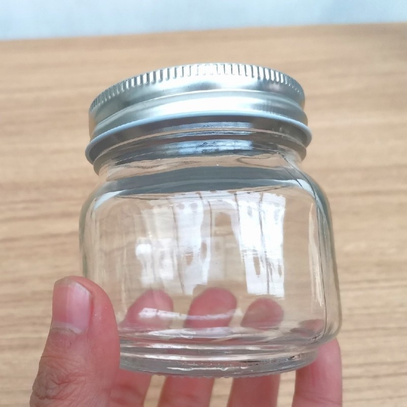 Eco-Friendly Recyclable Food Packaging Customizable, Honey Transparent Sealed Food Glass Packaging