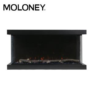 Wholesale 47'' 1200mm Decoration No Heating Home Electric Fireplace Energy-Saving 3-Side View from china suppliers