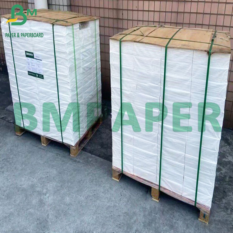 210-400gsm High Whiteness 93% C2S Card Two Sides Coated Paper for Brochures (1