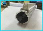 Aluminium Alloy Tube Glass Card Slot For 5mm Glass Pane And Acrylic Board PP In