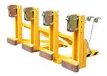 DG2000A Mechanical Clamping Single Eagle Grip Forklift Drum Grabber Loading
