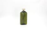 500ml Clear Green Plastic Shampoo Bottle For Hair Essential Oil