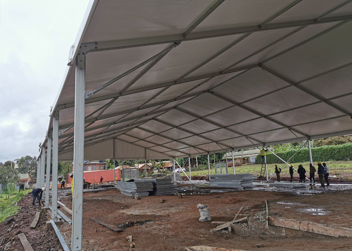 PVC Fabric White 30x50m 3000 Seaters Church Tent