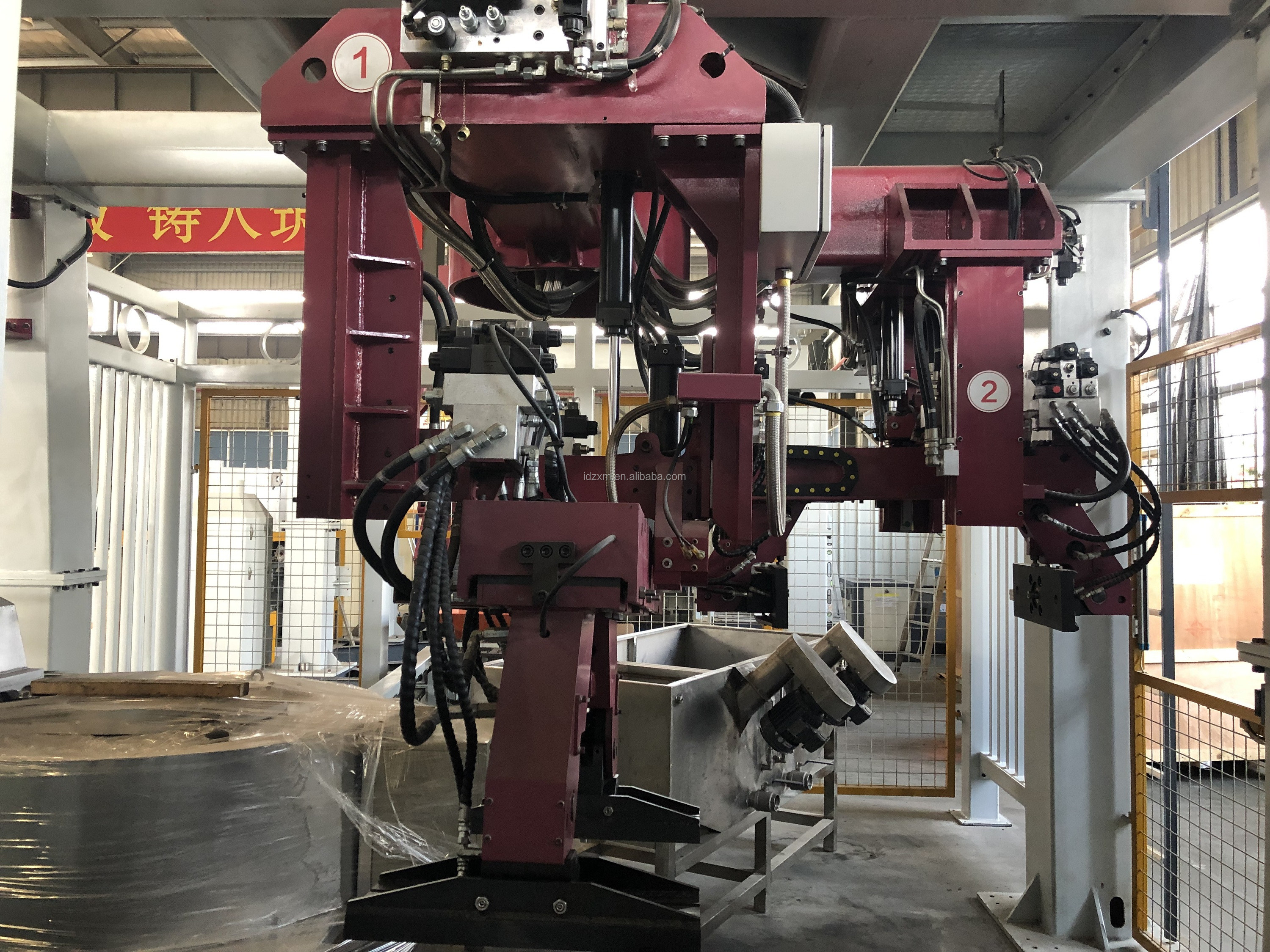 Brass Metal Low Pressure Die Casting Machine For Faucet Valve Production