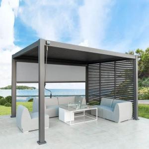 Wholesale CNAS Certified Adjustable Louvered Hardtop Pergola for Green Environmental Protection from china suppliers