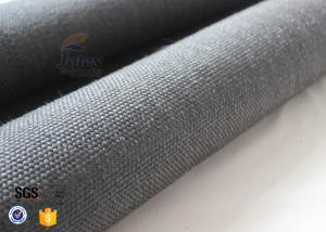 Wholesale 800gsm Black Vermiculite Coated Fiberglass Fabric Thermal Insulation Materials from china suppliers