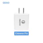 9V 2.22A GaN Quick Charger Output 20W Fast Charging Wall Charger