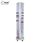 Eye-Catching Advertising 84 Pair Sunglasses Display Stand Floor Standee Made Of