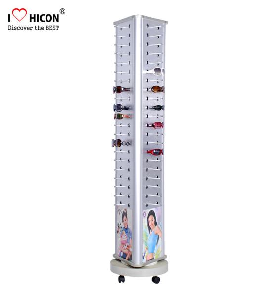 Eye-Catching Advertising 84 Pair Sunglasses Display Stand Floor Standee Made Of